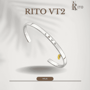 Vòng tay bạc Rito VT2